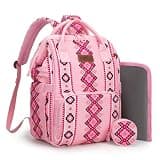 Montana West Wrangler Diaper Bag Backpack Aztec Callie Bag Travel Backpack Purses Western Multi-Function Baby Bags for Mom