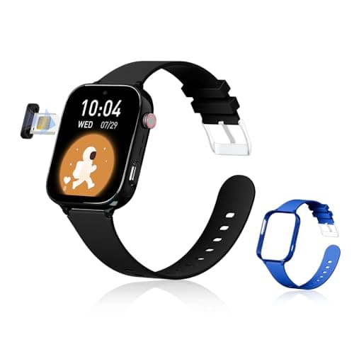 lumthou 4G Kids Watch, Smart Watch for Kid GPS Tracker with SIM Card, Texting, Camera, Two-Way Calling, School Mode, SOS, Games, Best for Children Aged 3-12, Ideal Gift for Kids