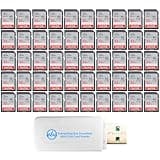 SanDisk Class 10 Memory Card 32GB 50 Pack Ultra SD Card SDSDUN4-032G-GN6IN