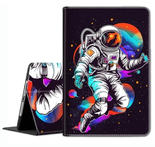 Case for Galaxy Tab A7 10.4 Inch 2022/2020 (SM-T509 T500 T503 T505 T507) - Slim Fit Standing Cover with Auto Sleep/Wake for Samsung Galaxy Tab A7 10.4 Inch，Astronaut Starry Sky