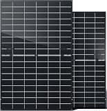 LIVOSUN 870 Watt Solar Panel, 2PCS 435W Solar Panels for Home, Cabin, Patio, Shed and Off-Grid Power, High-Output N-Type Monocrystalline Solar Panels for 24V/48V Backup Power and Outdoor Use
