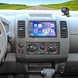 2+32G Android 13 Car Stereo for Nissan Frontier 2005 2006 2007 2008 2009 with CarPlay Android Auto, 7 Inch Touchscreen Car Radio Player Audio Receivers Head Unit with GPS Navi Mirror Link FM RDS SWC