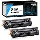AOLIBE 85A CE285A Compatible Black Toner Cartridge Replacement for HP CE285A 85A Toner Cartridge, Use for P1102w P1102 P1109W M1217nfw M1212 M1212nf M1217 Printers, 2-Pack