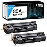 AOLIBE 85A CE285A Compatible Black Toner Cartridge Replacement for HP CE285A 85A Toner Cartridge, Use for P1102w P1102 P1109W M1217nfw M1212 M1212nf M1217 Printers, 2-Pack