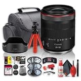 Canon RF 20-50mm f/4 L is USM PZ Lens for Canon RF Mount Mirrorless Cameras (7286C002), Power Zoom Lens, Image Stabilization for Video, Vlogging, Filmmaking &Content Creation + Photo Software + More