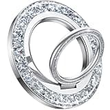 Lamicall Magnetic Phone Ring for MagSafe Grip - [Super Magnet] Glitter Silver Ring Holder Stand with [Upgrade Gear Hinge], Stylish for iPhone 17 16 15 Pro Max Air, Mag Safe Mother Decor Accessories