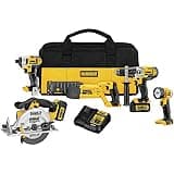 DeWalt DCK592L2 20V MAX Premium 5-Power Tool Combo Kit with Contractor Bag