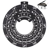 Guitar Chords Music Transpose Tool – Rotating Harmony Reference Disc, Songwriting Practice Assistant, Portable Theory Study Device | Musical Notation Guide For Understanding Tonal Relationships