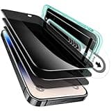 ESR 3 Pack for iPhone 16 Pro Privacy Screen Protector, Anti-spy Tempered-Glass Privacy Screen Protector with Flawless Fit Tray, Micro-curved Edges, Case Friendly