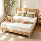 Green Tea Infused Memory Foam Mattress, Natural Fresh Scent, Odor Free Sleeping Surface (10 Inch, Queen (U.S. Standard))