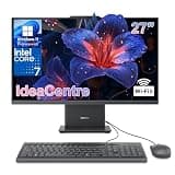 Lenovo 2026 IdeaCentre 27" All-in-One Desktop PC for Home and Office, Copilot AI, Intel Core i7-13620H 10-Core 4.9GHz, 16GB DDR5 RAM, 512GB PCIe SSD, Webcam, Harman Audio, WiFi 6, Windows 11 Pro