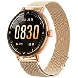 Yoever Smart Watch for Men Women,1.57" Touchscreen,Round Fitness Trackers