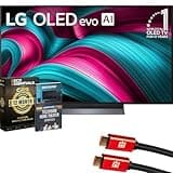 LG 48 Inch C5 Series OLED evo 4K UHD Smart webOS TV (2025) OLED48C5PUA Bundle with 1 YR CPS Enhanced Protection Pack, 2X 6FT HDMI Cable and Deco Gear Home Theater Beginner's Guide