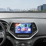 4+64G Car Radio for Jeep Cherokee 2013-2018 Wireless Carplay Android Car Stereo, 10.1 Inch Touschscreen with Android Auto 5G WiFi GPS Navigation AHD Backup Camera FM RDS Radio Receiver