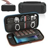 VRUIVR Storage Bag Dual Color Zipper For Switch 2 EVA Hard Shell Shockproof Carrying Case