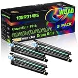 Compatible for Xerox 108R01485 Drum Unit VersaLInk C600 C605 C600DN C600DT C600DX C605X C605XF Printers, with Chip High Yield (3 Pack Black)