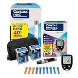 Ascensia CONTOUR NEXT GEN Blood Glucose Monitoring System – All-in-One Kit for Diabetes with Glucose Monitor and 55 Test Strips For Blood Sugar & Glucose Testing