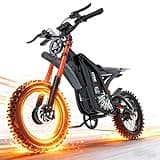 Misodo Electric Dirt Bike for Adults Teens, 5500W Peak Motor, 40 MPH, 100Mile, 48V/30Ah Battery, 45° Slope, Dual Hydraulic Brakes, Full Suspension, All-Terrain Electric Motorcycle, 16" Off-Road E-Bike