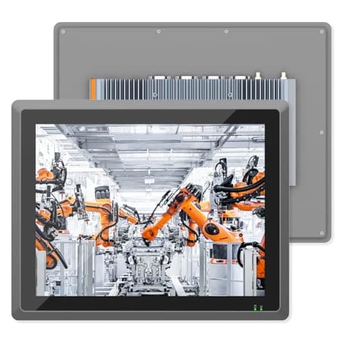 NORQIN 15 inches Fanless Industrial Embedded Panel PC,10 Point Capacitive Industrial Touch Screen Panel Computer,IP65 All-in-One Computer,Windows OS,Home,Factory,Kiosk (i5-7200U,8GB RAM 256GB SSD)