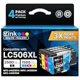 E-Z Ink Ink Cartridges Compatible with Brother LC506XL, LC506, High Yield Replacement