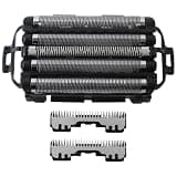 HOTIOGA 2026 Version WES9032P Shaver Replacement Inner Blades & Outer Foils Replacement for Panasonic ARC 5 Razor ES-LV97-K, ES-LV67-K, ES-LV95-S, ES-LV65-S