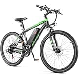 ANCHEER 26" Electric Bike for Adults, [Peak 749W Motor] Electric Mountain Bike, 19.8MPH Commuter Ebike, 50 Miles Adults Electric Bicycle with 48V/374Wh Battery, LCD Display, 21 Speed, Front Suspension