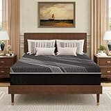 Dyonery Queen Size Mattress, 10 Inch Gel Memory Foam, Cooling & Back Pain Relief, Fiberglass Free, CertiPUR-US Certified, Foam Made in USA, Medium