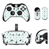 MightySkins Skin Compatible with Oculus Rift CV1 wrap Cover Sticker Skins Teal Designer