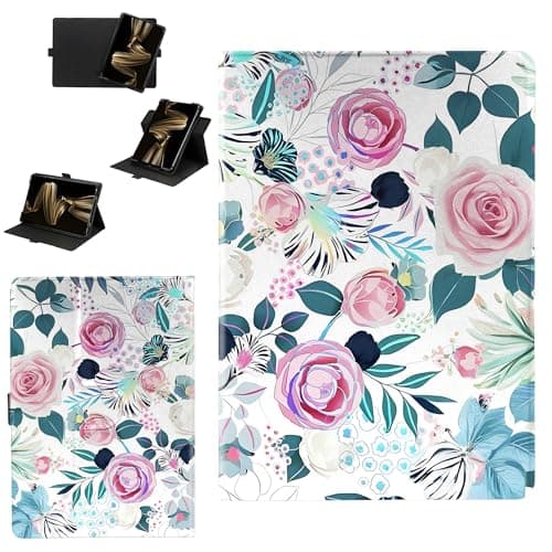 Case Compatible for PEAQ PET 11080-F656 Tablet Case Cover [360-Degree Rotating Support][Hardened Edge Protection Against Drops] HUA3