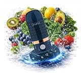 Portable Fruit and Vegetable Washing Machine, 2026 New Purified Water-Proof Fruit Cleaning Device with EOH-ion Purification Technology For Kitchen RV Camping Veggie Grains Meat ，Blue