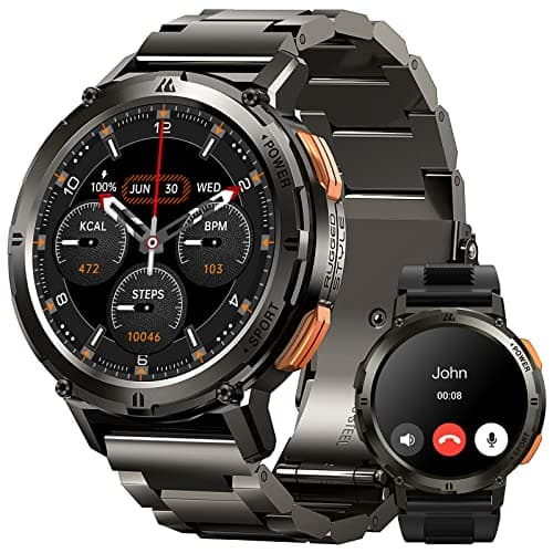 KOSPET T3 Ultra 2 Smart Watch for Men (Silver)