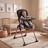 Garvee Foldable High Chair for Babies & Toddlers, 6-36 Months, Space Saving