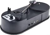 33/45 PRM LP Vinyl to MP3 Converter Turntable, Portable USB-to-MP3-Converter, Turntable Record Player Stylish-Record-Player-Vintage-Player