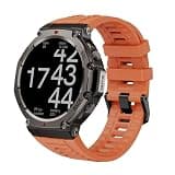 ZOYOAU Smart Watch for Men, AMOLED Bluetooth Call GPS, 5 ATM Titanium Fitness Tracker