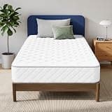 Neo Sleep Twin Size Mattress, 6 Inch Hybrid Mattress in a Box, Cooling Gel Memory Foam and Spring with Pressure Relief, CertiPUR-US Certified