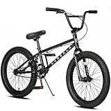cubsala Freestyle BMX Bike, 20 Inch Kids Bicycle for 7-13 Years Old Kids and Beginner Level Rider, Black