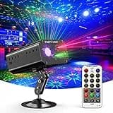 Party Lights Dj Disco Lights, Strobe Stage Light Sound Activated Laser Llights Show Projector with Remote Control for Parties Bar Birthday Holiday Event Live Show Xmas Decorations Lights