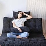 Dutpurly 12 Inch Full Hybrid Bed Mattress, Medium Firm Feel with Zoned Pocket Coil System, Pressure Relieving Foam and Motion Isolation Technology