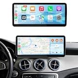 12.3Inch Ultra-Narrow Touchscreen Wireless CarPlay Android Auto for Mercedes Benz A/CLA/GLA W176 C117 X117 X156 2016-2018 Year with NTG5.0/5.1, Linux Multimedia, OEM, MirrorLink, Car Radio Receiver
