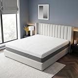 EVLIQUIL Queen Size Mattress, 12 Inch Copper Gel Cooling Memory Foam Mattresses in a Box, Medium Firm Support Colchón for Pressure Relief & Silent Sleep & Motion Isolation, CertiPUR-US Certified