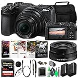 Nikon Z30 Mirrorless Digital Camera with 16-50mm Lens (1749) Bundle with 64GB Extreme PRO Card + EN-EL25 Extra Battery + Corel Photo Software + Camera Bag + Cleaning Kit + More