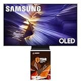 Samsung QN65S90FAFXZA 65 Inch 4K OLED Smart TV (2025) with Dolby Atmos and 2 Year Amber Protection Plan