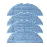 Compatible for Roborock，S7 MaxV Plus Ultra Q7 Max Q5 Max+，4PCS Replacement Cleaning Mop Cloth，Robot Vacuum Cleaner Accessories