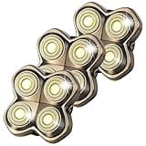 Shaver Pro 4 Replacement Heads Compatible with Skulls Pitbulls Series,Gold PRO/Silver PRO/Platinum PRO/Butterfly Kiss PRO Head Shavers,Electric Shaver Replacement Blade，Golden Foil 3 Pack