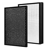 JXHOENGPO Replacement 2in1 Carbon Filter Pure Air, Compatible with Rowenta, for XD6231U0 XD6231F0 PU3030U0 PU3040U0 PU3030F0 PU3040F0 Pure Air