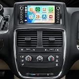 [4+64G] Car Stereo Radio for Chrysler Town&Country 2007 2008 2009 2010,Touch Screen with with Carplay Android Auto WiFi Bluetooth FM GPS SWC AHD Backup Camera