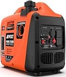 AIVOLT 1600W Super Quiet Inverter Generator, Ultra Lightweight Gas Powered Portable Generator for Camping & Home Use, EPA Compliant