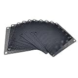 HFEIX 80mm Fan Filter, 10 Pack Black Computer Fan Grill Cover