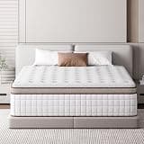 ZQN Full Mattress,10 Inch Hybrid Full Size Mattresses in a Box,Memory Foam & Pocket Spring,Medium Firm for Pressure Relief,Motion Isolation,Fiberglass Free,CertiPUR-US,75" Lx 54" W