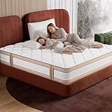 Mattress, Hybrid Mattress in a Box, Memory Foam and Individual Pocket Springs, 13-Layer Material - Medium Firm Comfort (Full, 12.00, 12, Inches)